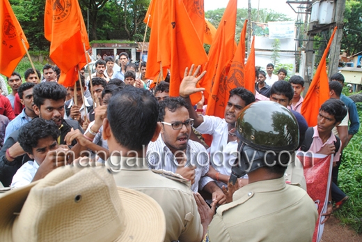 ABVP protest